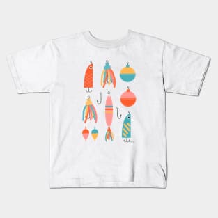 Fishing Lures Kids T-Shirt